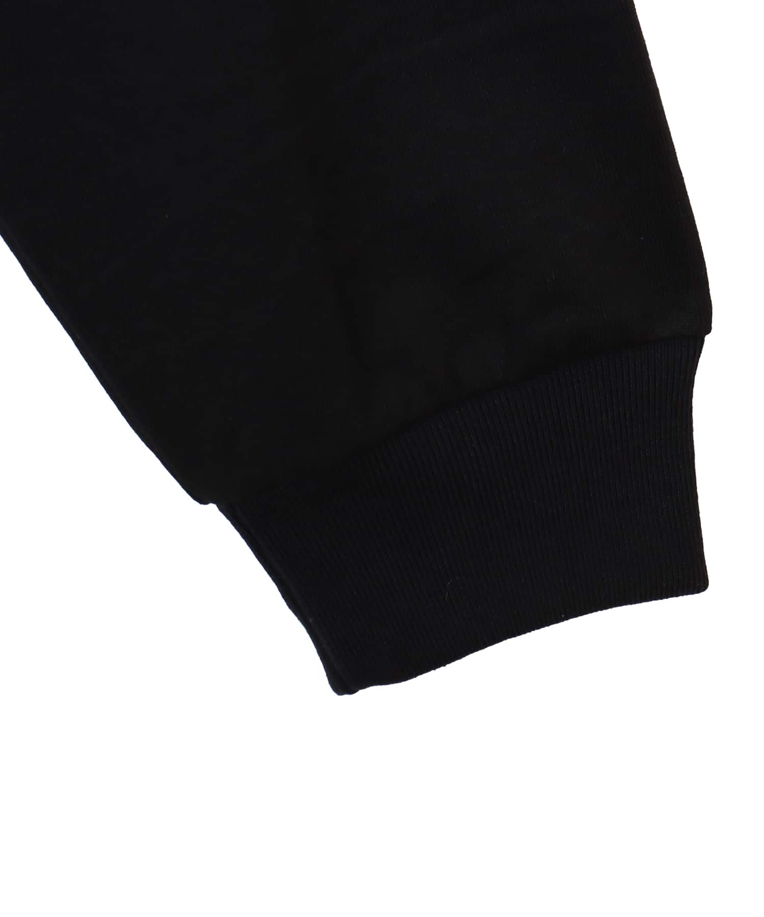 THE NORTH FACE L/S Back Square Logo Tee ブラックxブラックの画像