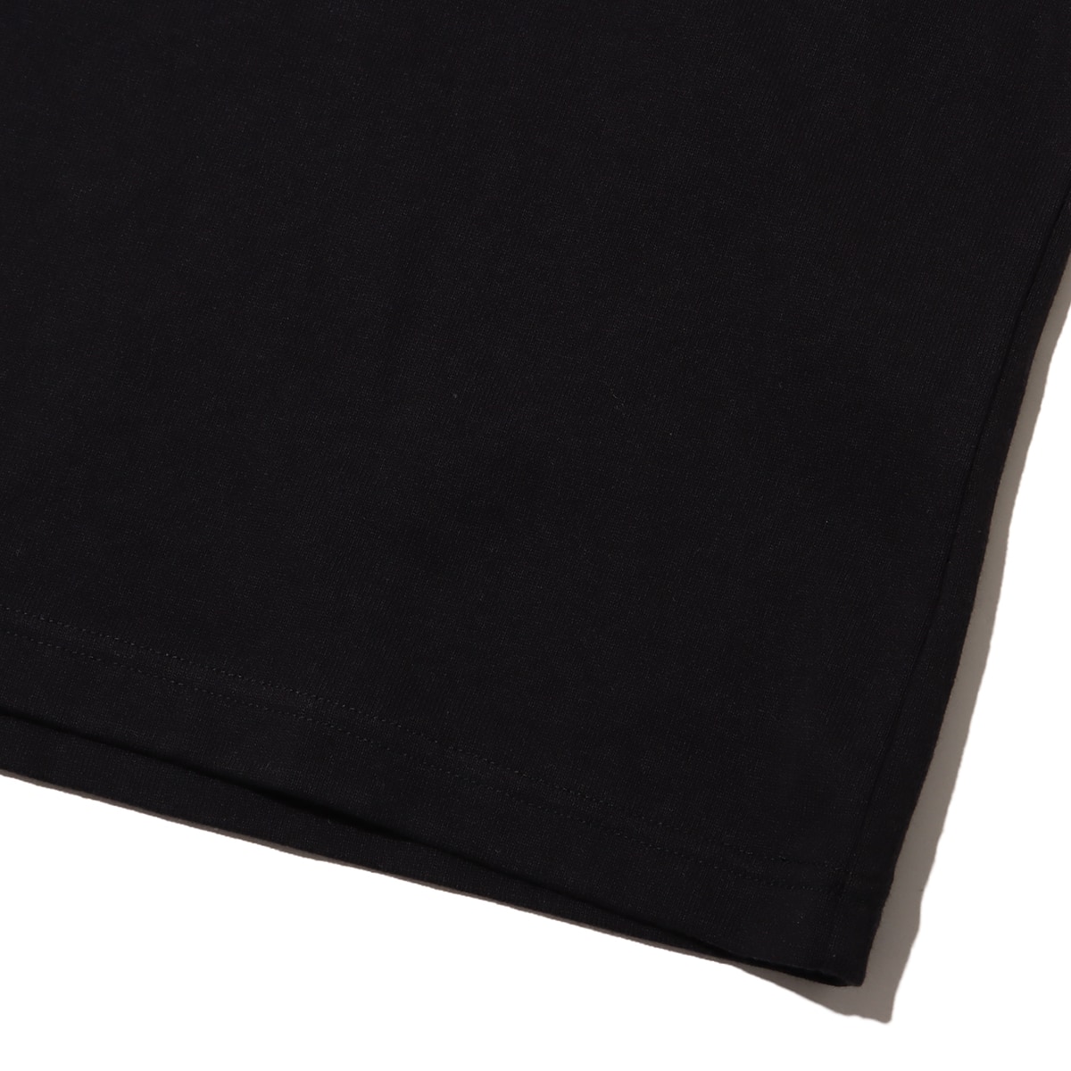 THE NORTH FACE L/S Nuptse Cotton Tee ブラック の画像