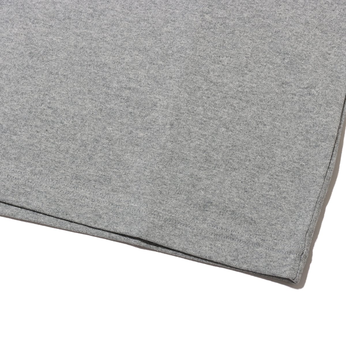 THE NORTH FACE L/S Nuptse Cotton Tee ミックスグレー の画像