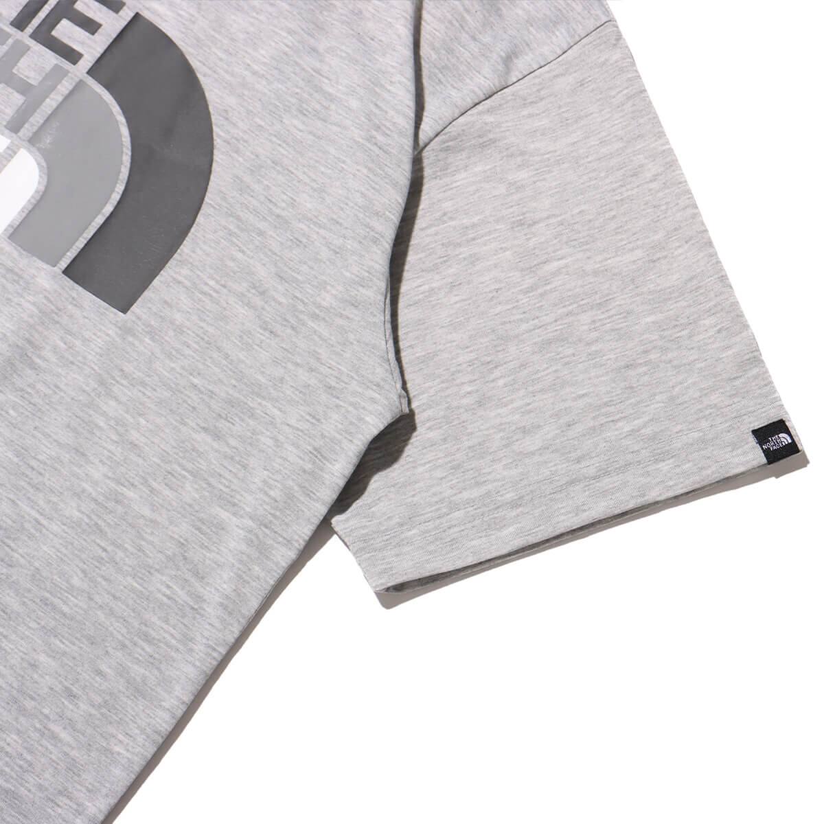 THE NORTH FACE S/S Colorful Logo Tee ミックスグレーの画像