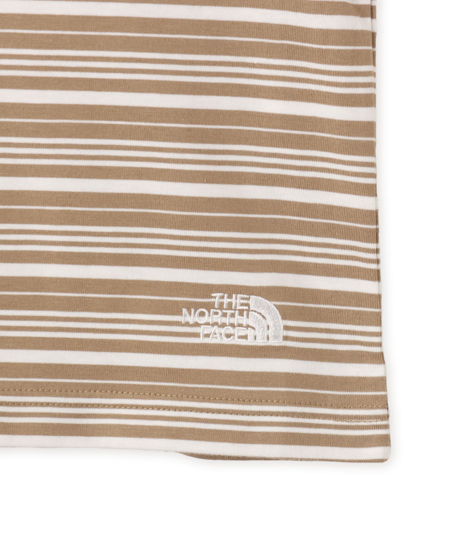 THE NORTH FACE S/S FD Border Tee クラシックカーキの画像