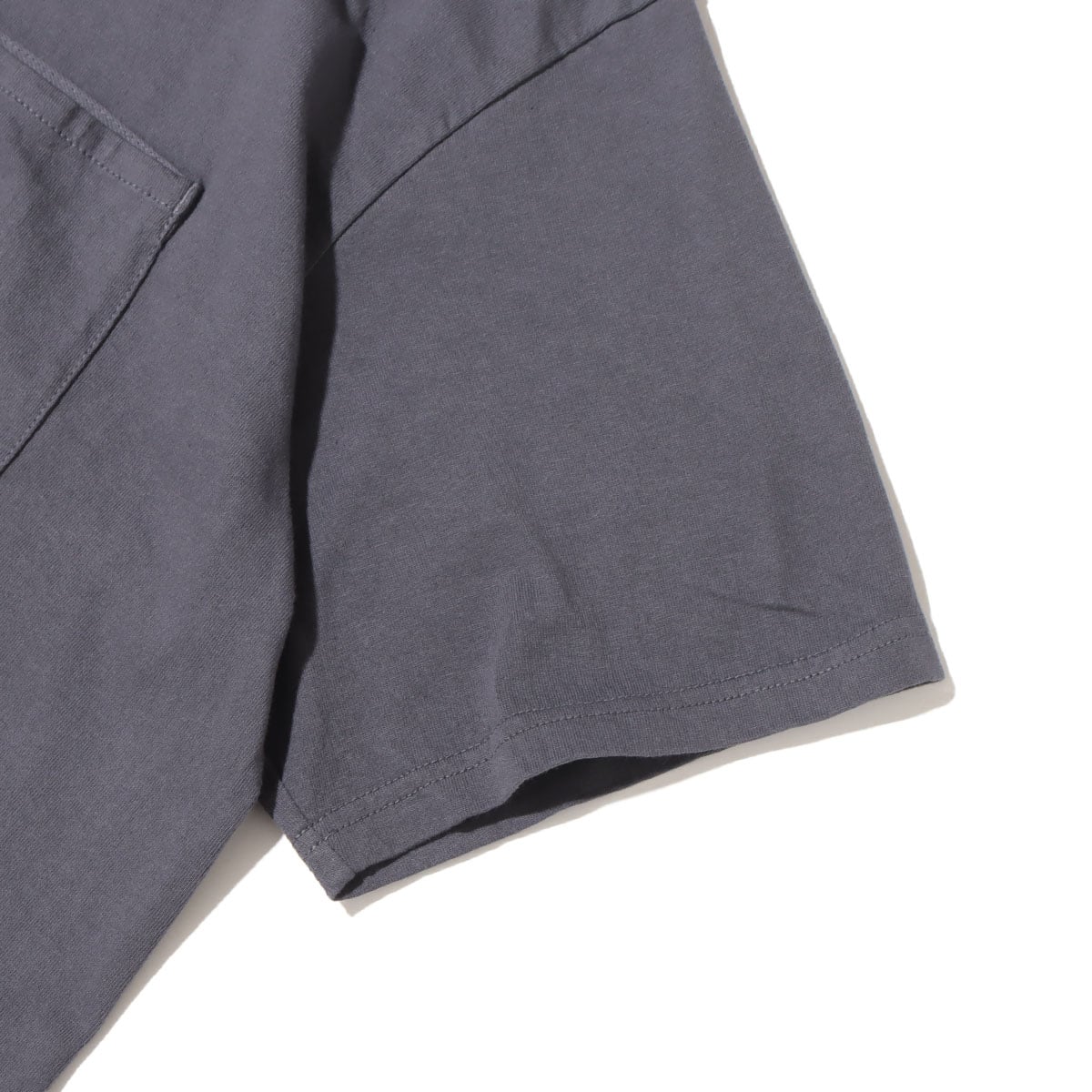 THE NORTH FACE PURPLE LABEL 7oz Pocket Tee Asphalt Gray 23FW-Iの画像