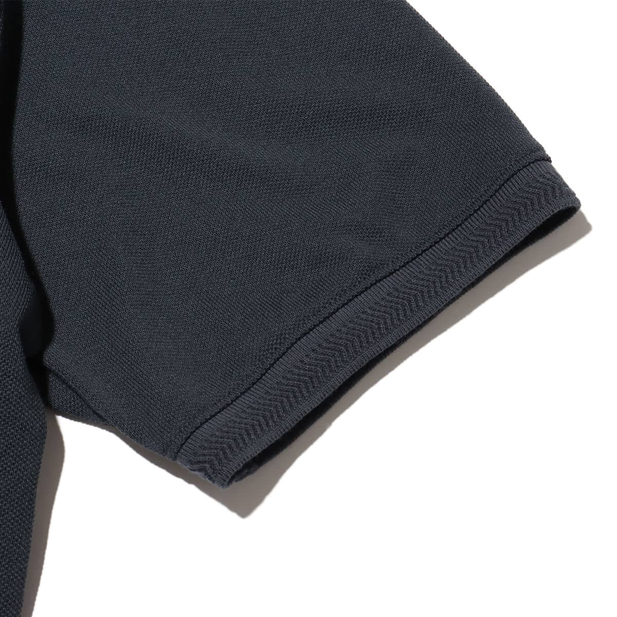 THE NORTH FACE PURPLE LABEL Moss Stitch Field Short Sleeve Polo Asphalt Grayの画像