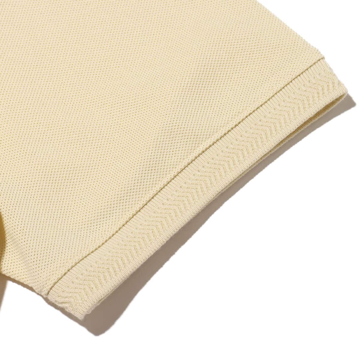 THE NORTH FACE PURPLE LABEL Moss Stitch Field Short Sleeve Polo Creamの画像