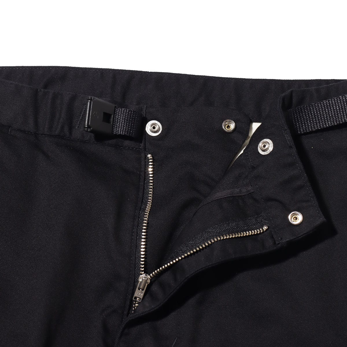 THE NORTH FACE PURPLE LABEL STRETCH TWILL WIDE TAPERED PANTS BLACK 
