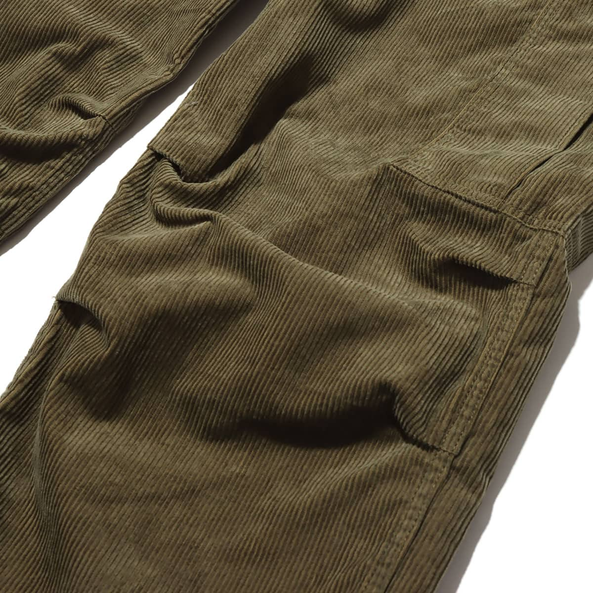 THE NORTH FACE PURPLE LABEL Corduroy Cargo Pants Khaki Green 21FW-I