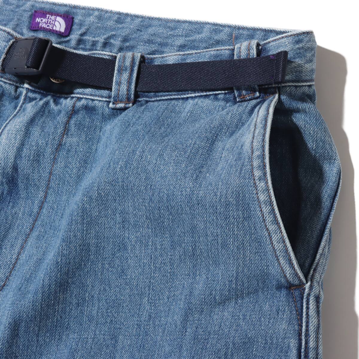 THE NORTH FACE PURPLE LABEL Denim Wide Tapered Field Pants Indigo