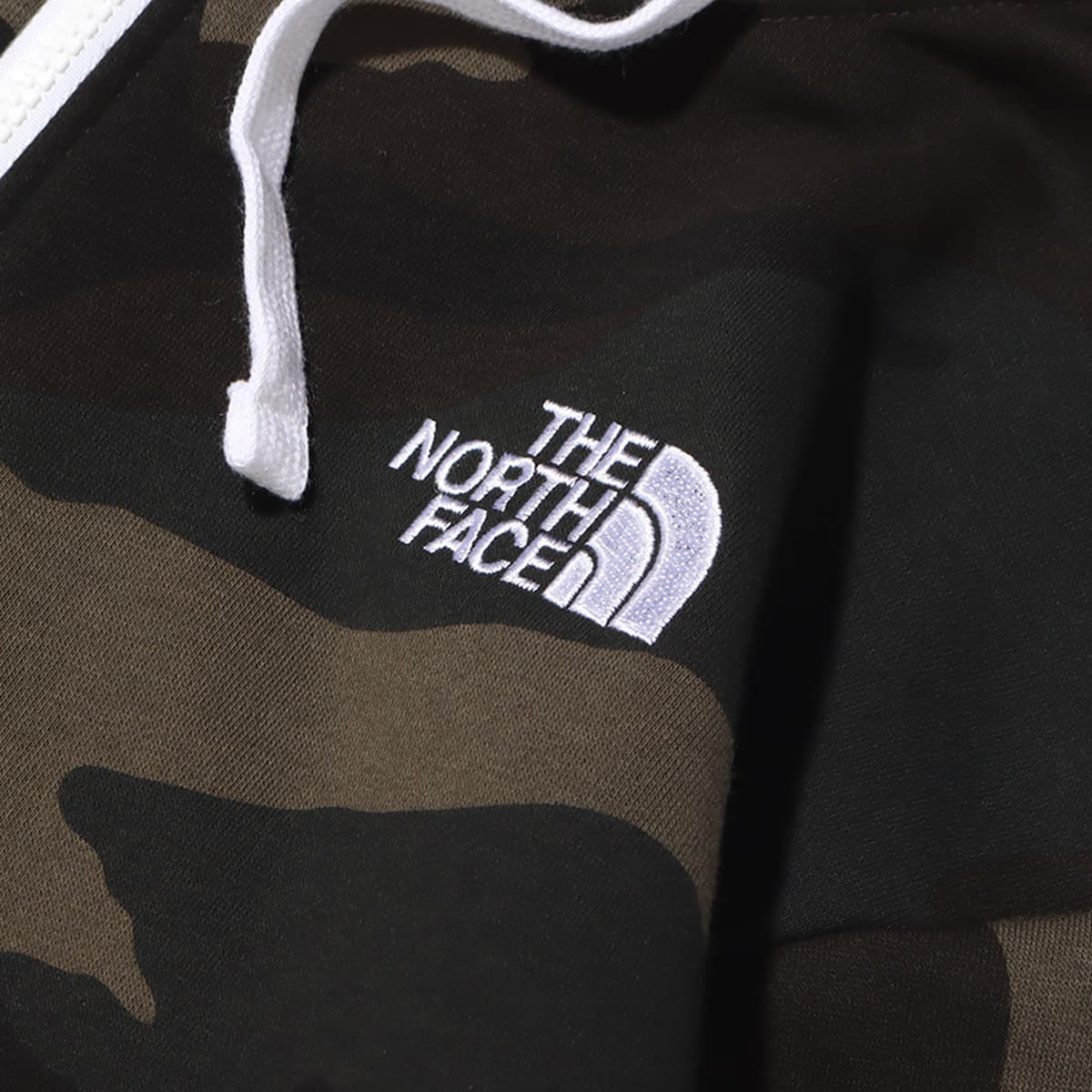 THE NORTH FACE NOVELTY REVIEW F/Z HOODIE ウッドランドカモ 21FW-Iの画像