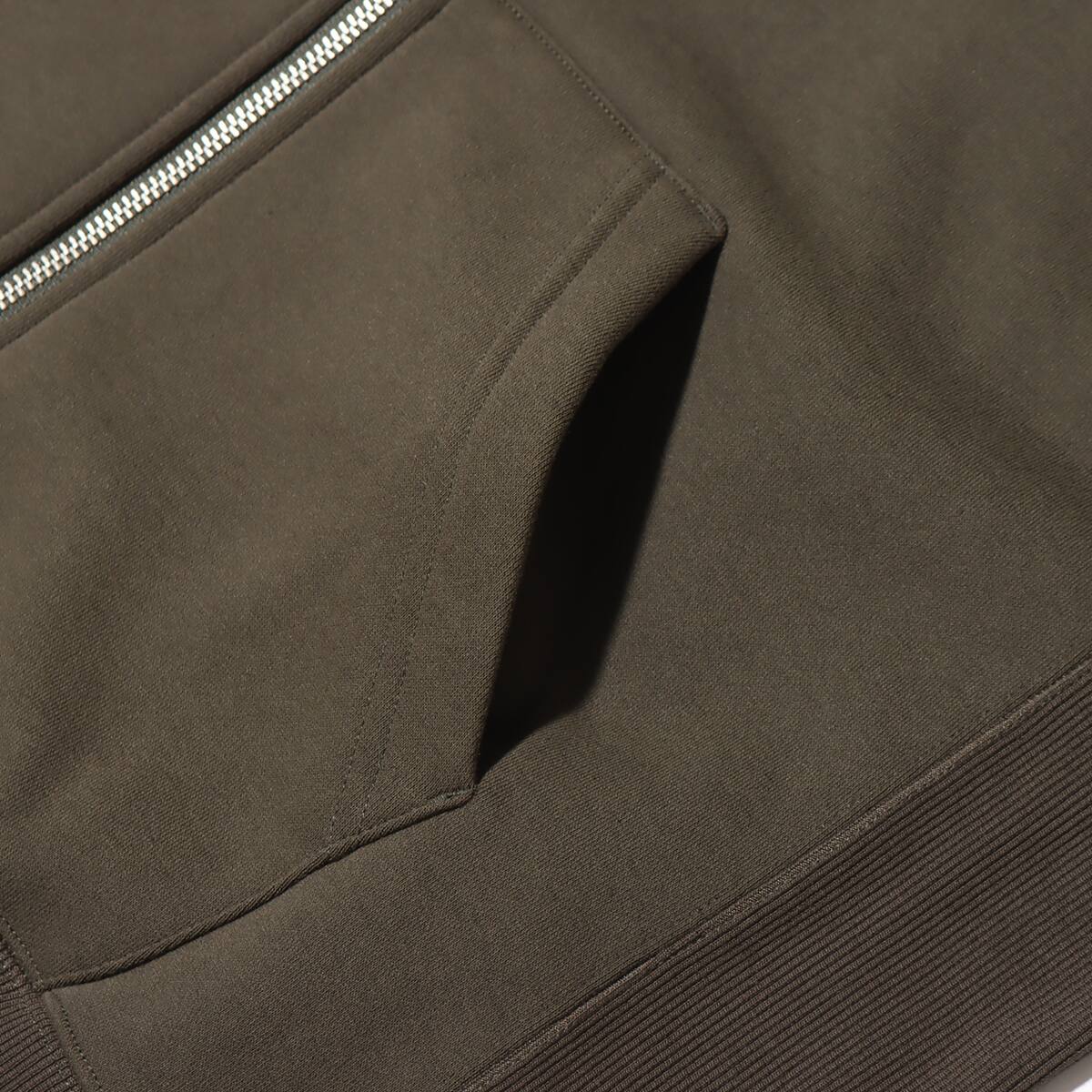 THE NORTH FACE SQUARE LOGO FULL ZIP ニュートープ 23FW-Iの画像
