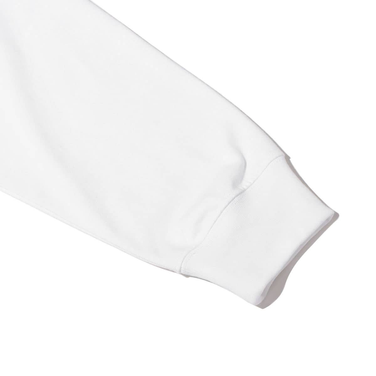 THE NORTH FACE L/S BACK SQUARE LOGO TEE ホワイト 21FW-Iの画像