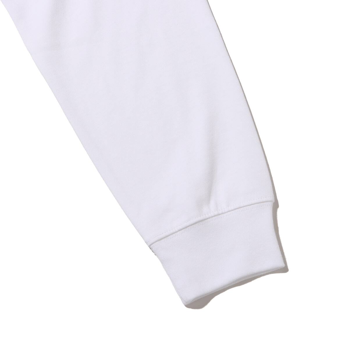 THE NORTH FACE L/S BACK SQUARE LOGO TEE ホワイト 23FW-Iの画像