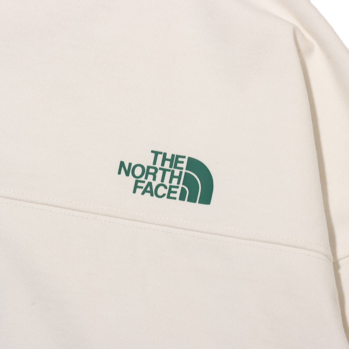 THE NORTH FACE 3/4 Football Tee オフホワイト の画像