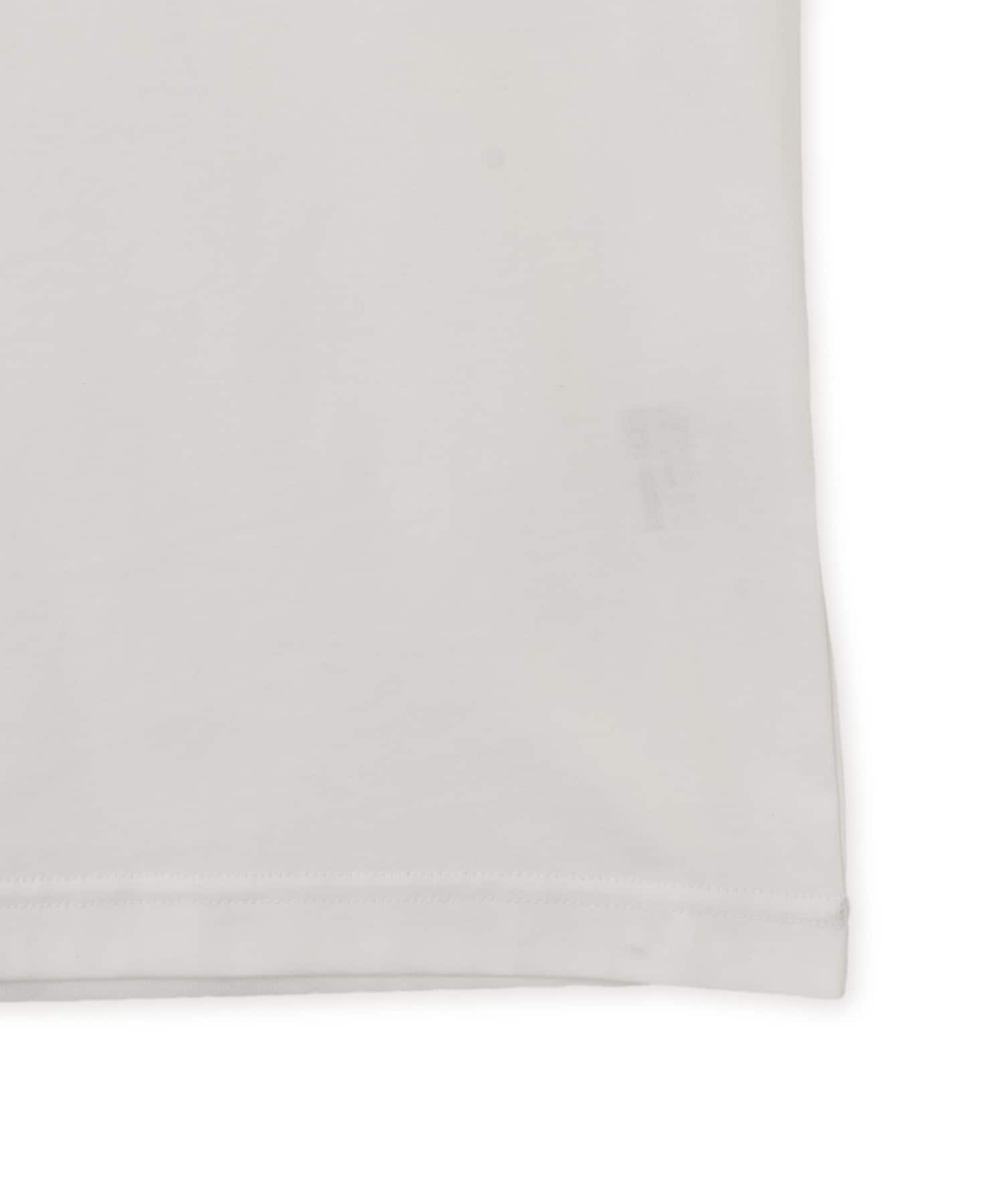 THE NORTH FACE S/S HALF DOME SQUARE LOGO TEE ホワイトの画像