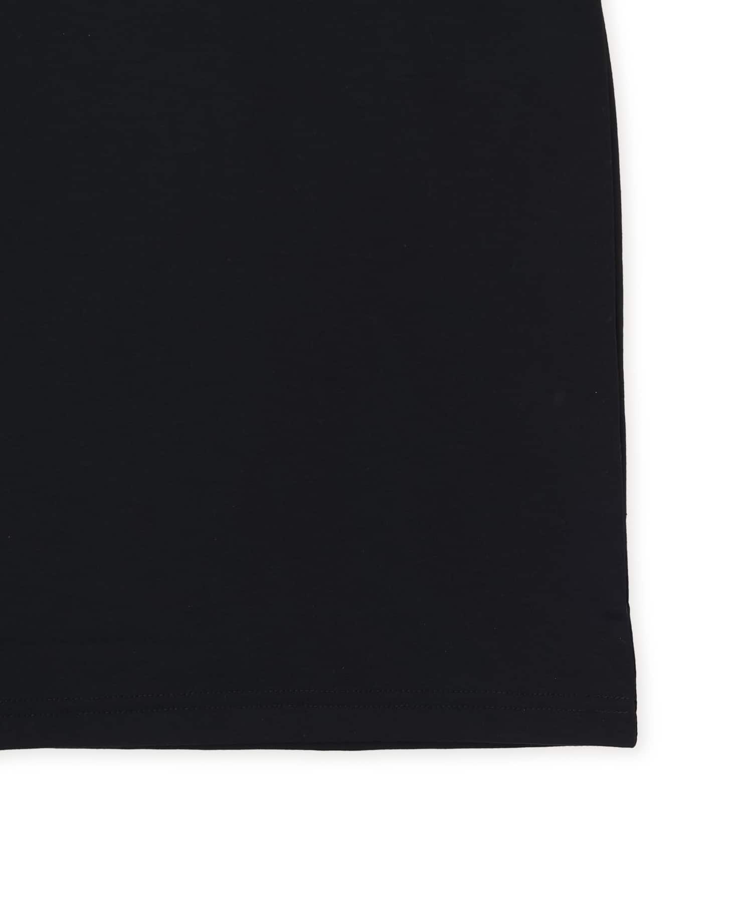 THE NORTH FACE S/S ES SQUARE LOGO TEE ブラックの画像