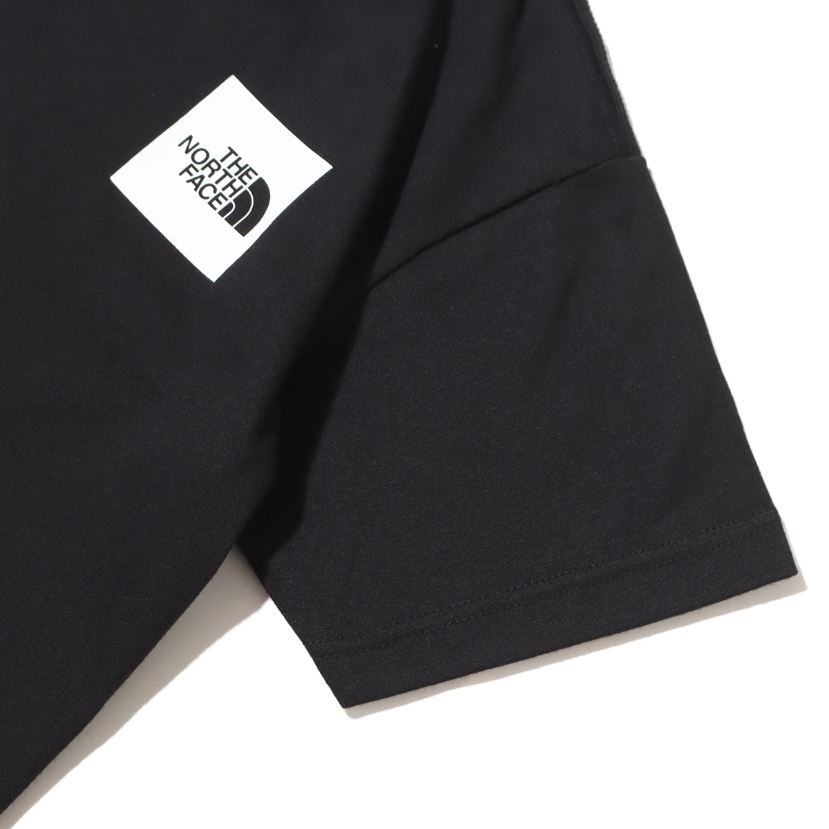 THE NORTH FACE S/S SMALL SQUARE LOGO TEE BLACK 23FW-Iの画像