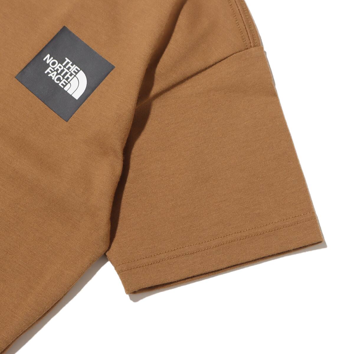 THE NORTH FACE S/S SMALL SQUARE LOGO TEE Uブラウン 23FW-Iの画像