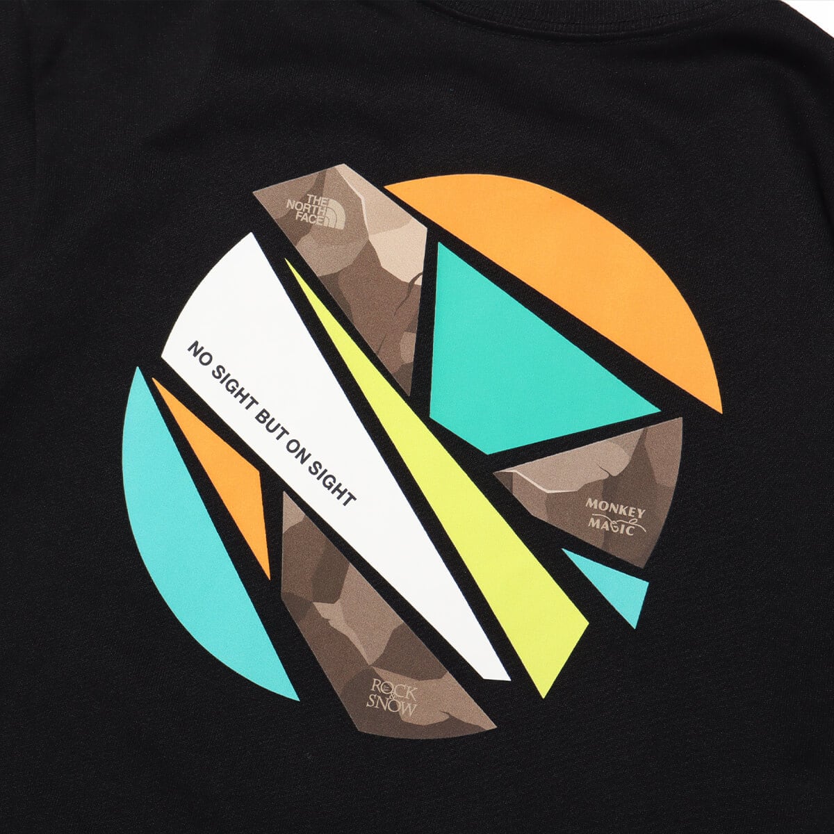 THE NORTH FACE S/S TNF Monkey Magic Tee ブラック （ザ