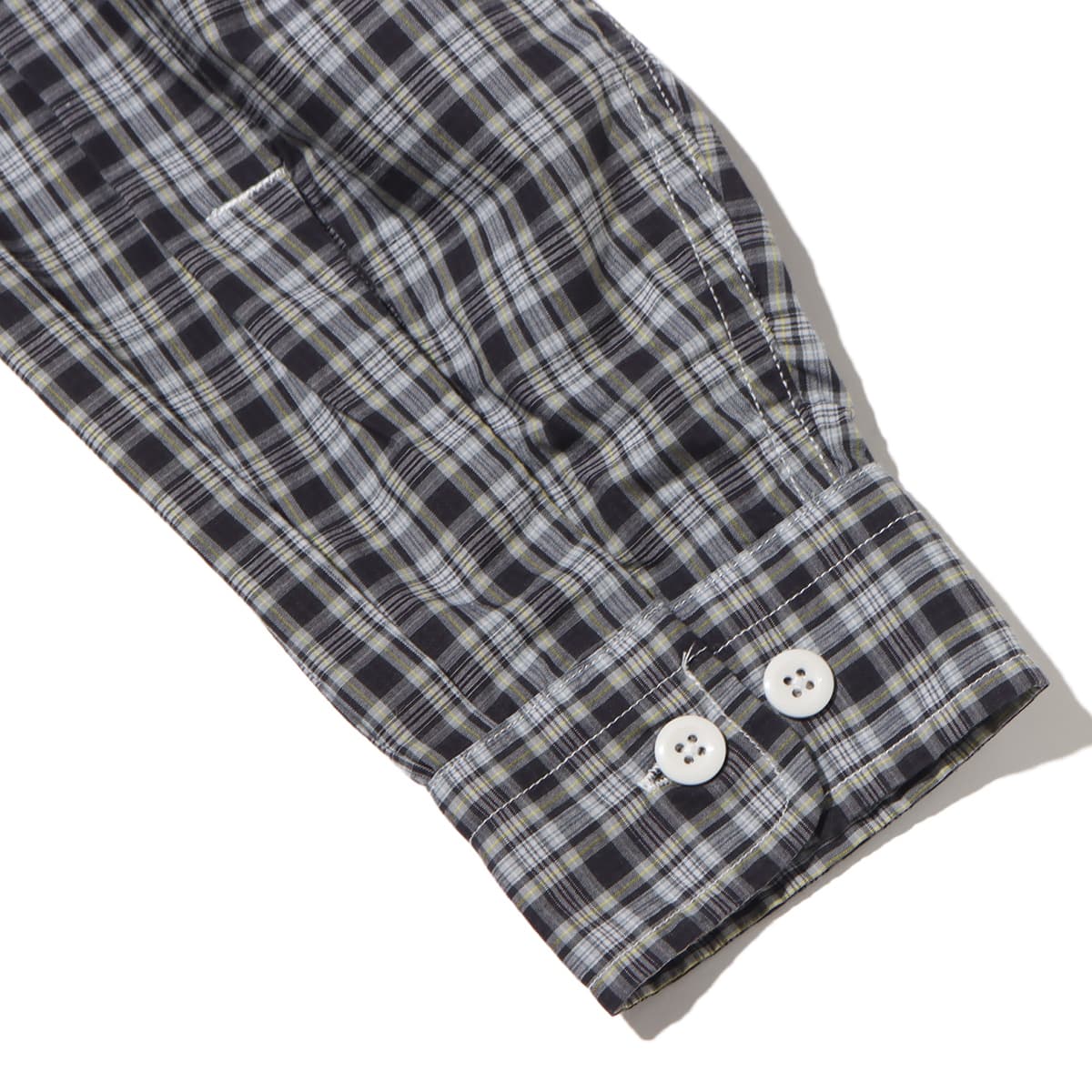 THE NORTH FACE PURPLE LABEL Button Down Plaid Field Shirt Dress Grayの画像