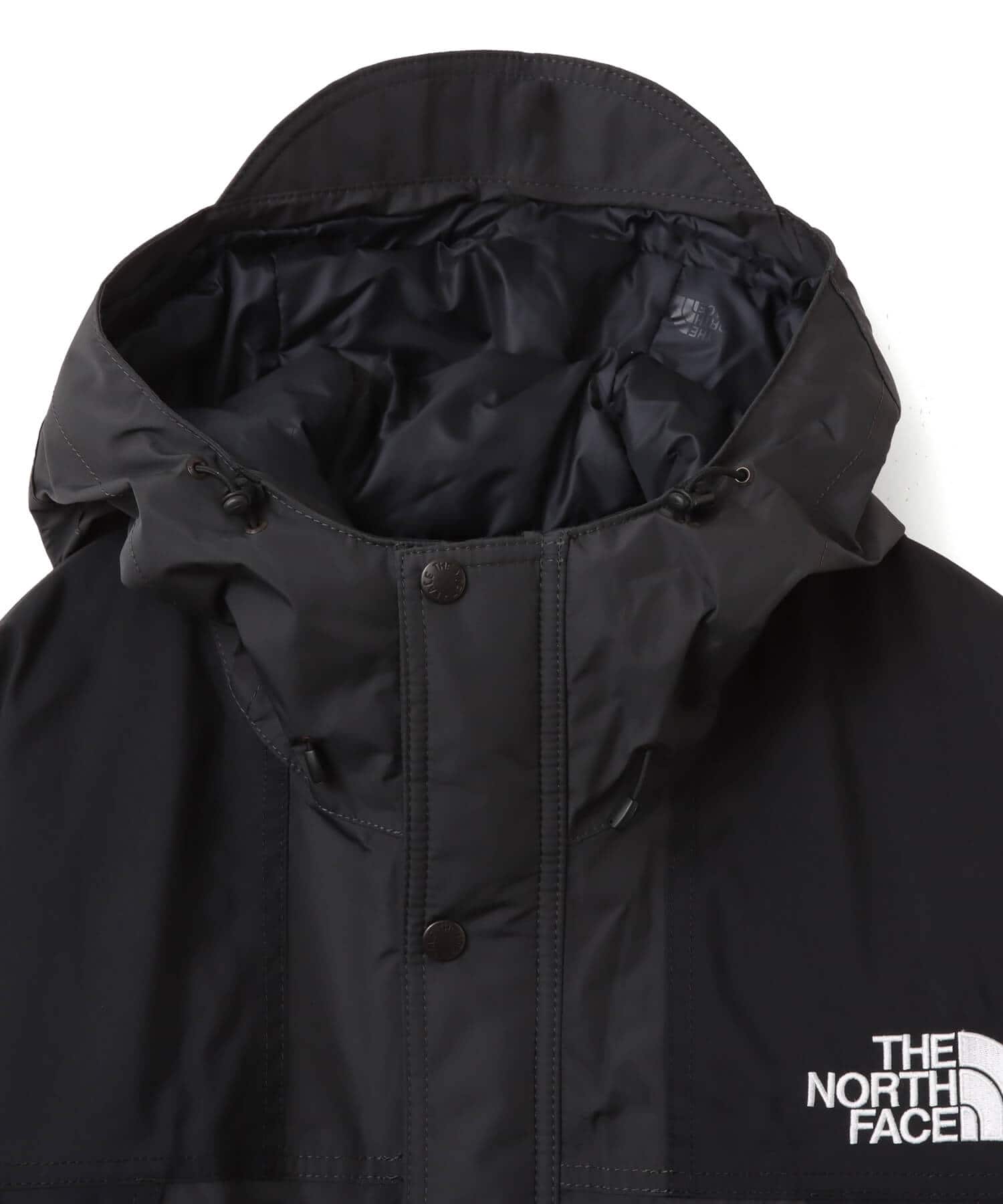 THE NORTH FACE Mountain Insulation Jacket ブラックxアスファルトグレーの画像