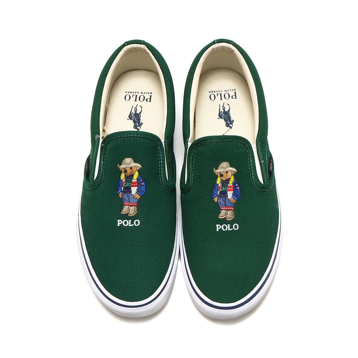 POLO RALPH LAUREN KEATON-SLIPON BEAR FOREST 22FW-I