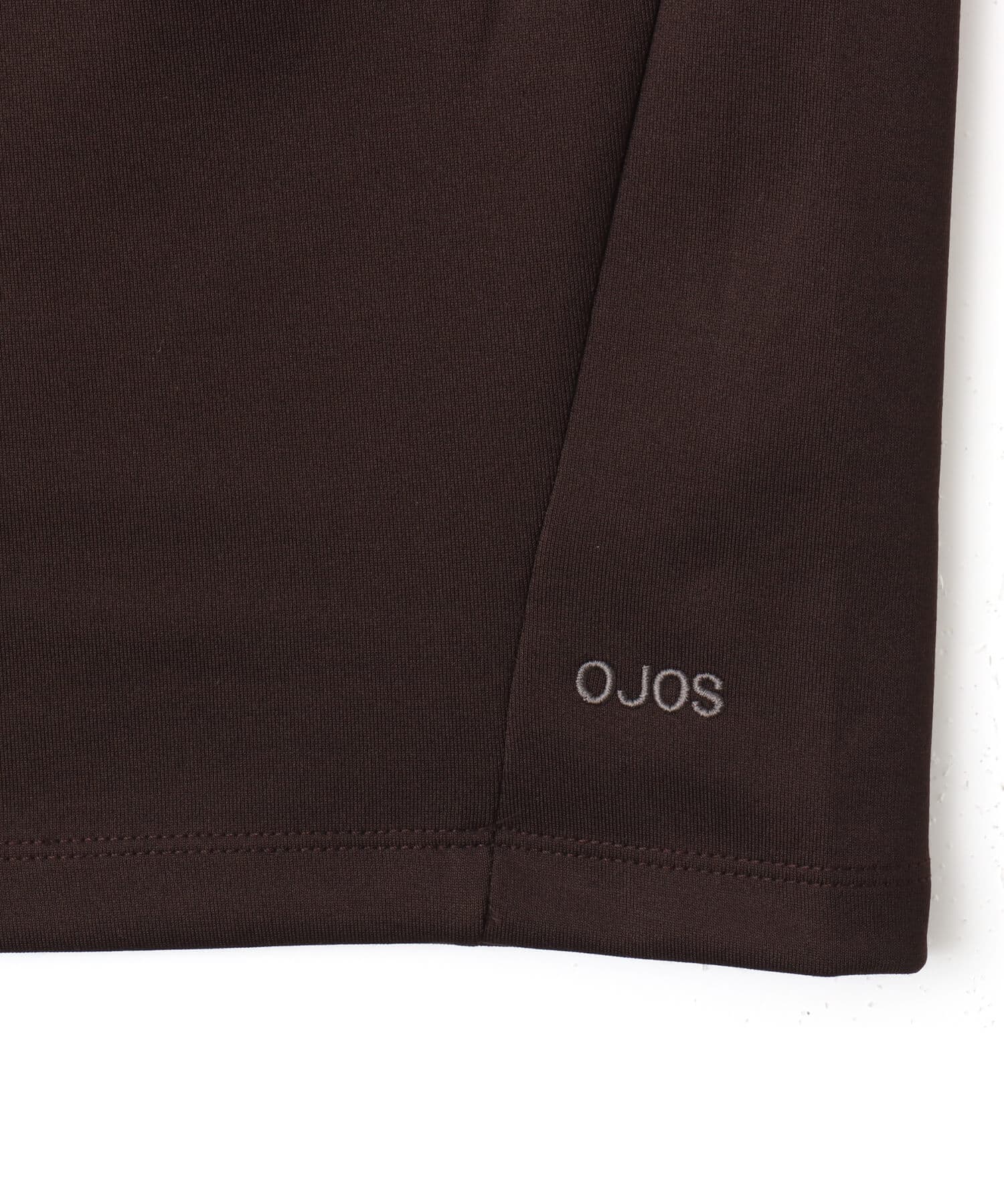 OJOS x ATMOS PINK Slit Skirt + Leg Warmer Set BROWNの画像