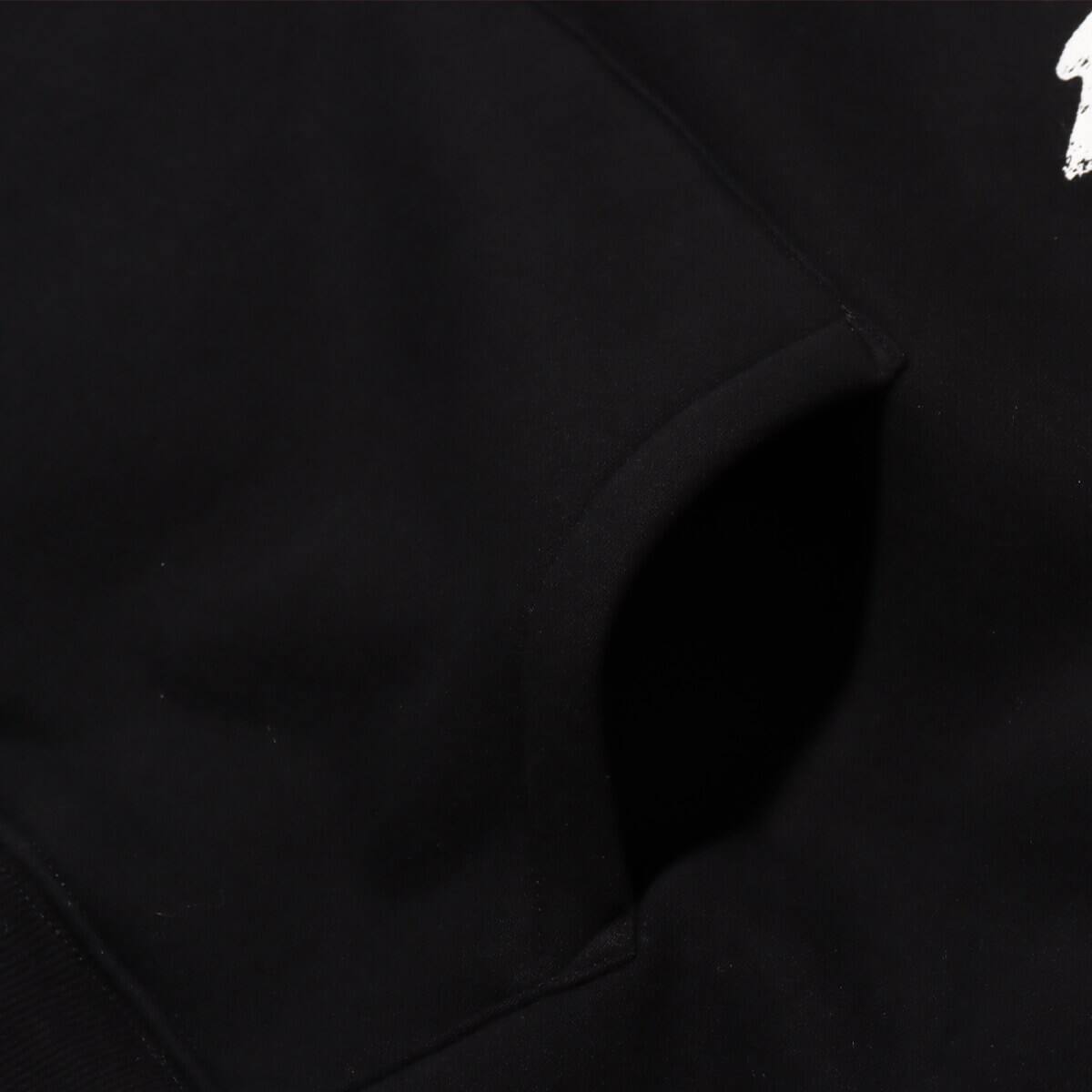PLEASURES TWITCH HOODIE BLACKの画像