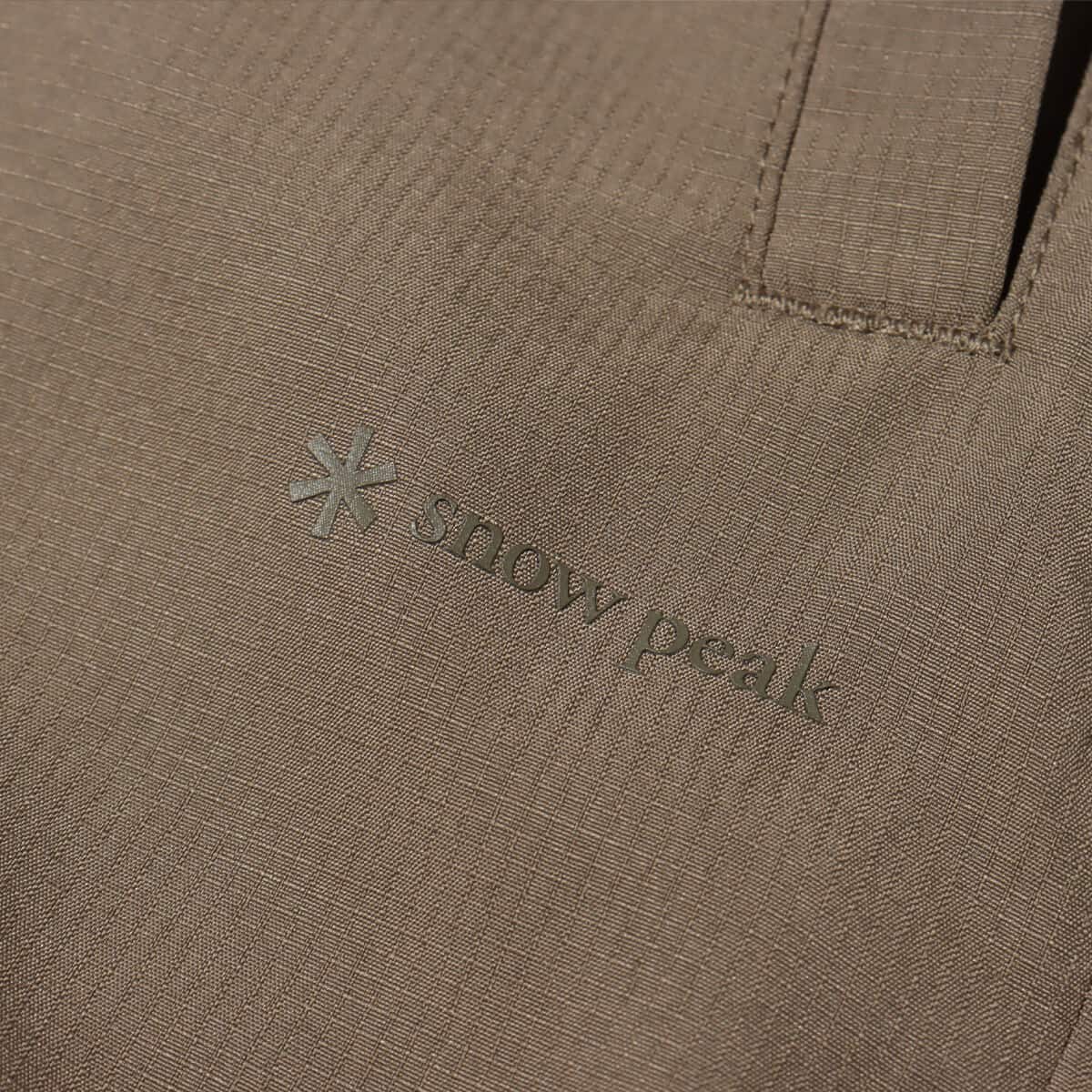 snow peak Insect Shield Mesh Pants Khaki の画像