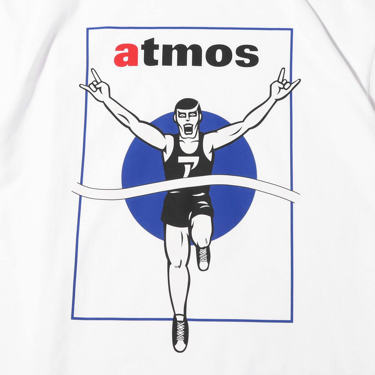 PUNK DRUNKERS × atmos 1等賞TEE WHITE 21FA-I