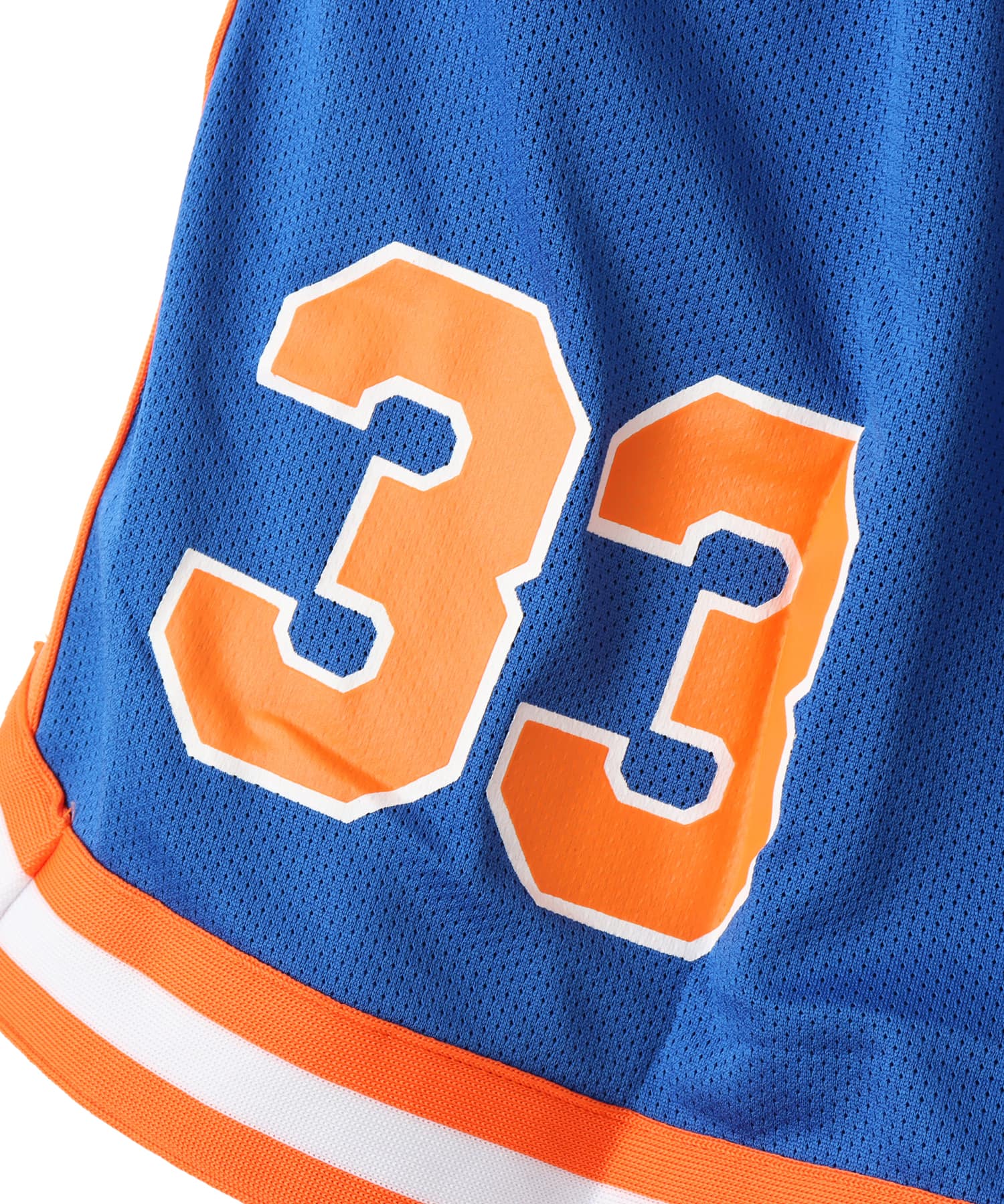 EWING Basketball Shorts ROYAL/ORANGEの画像