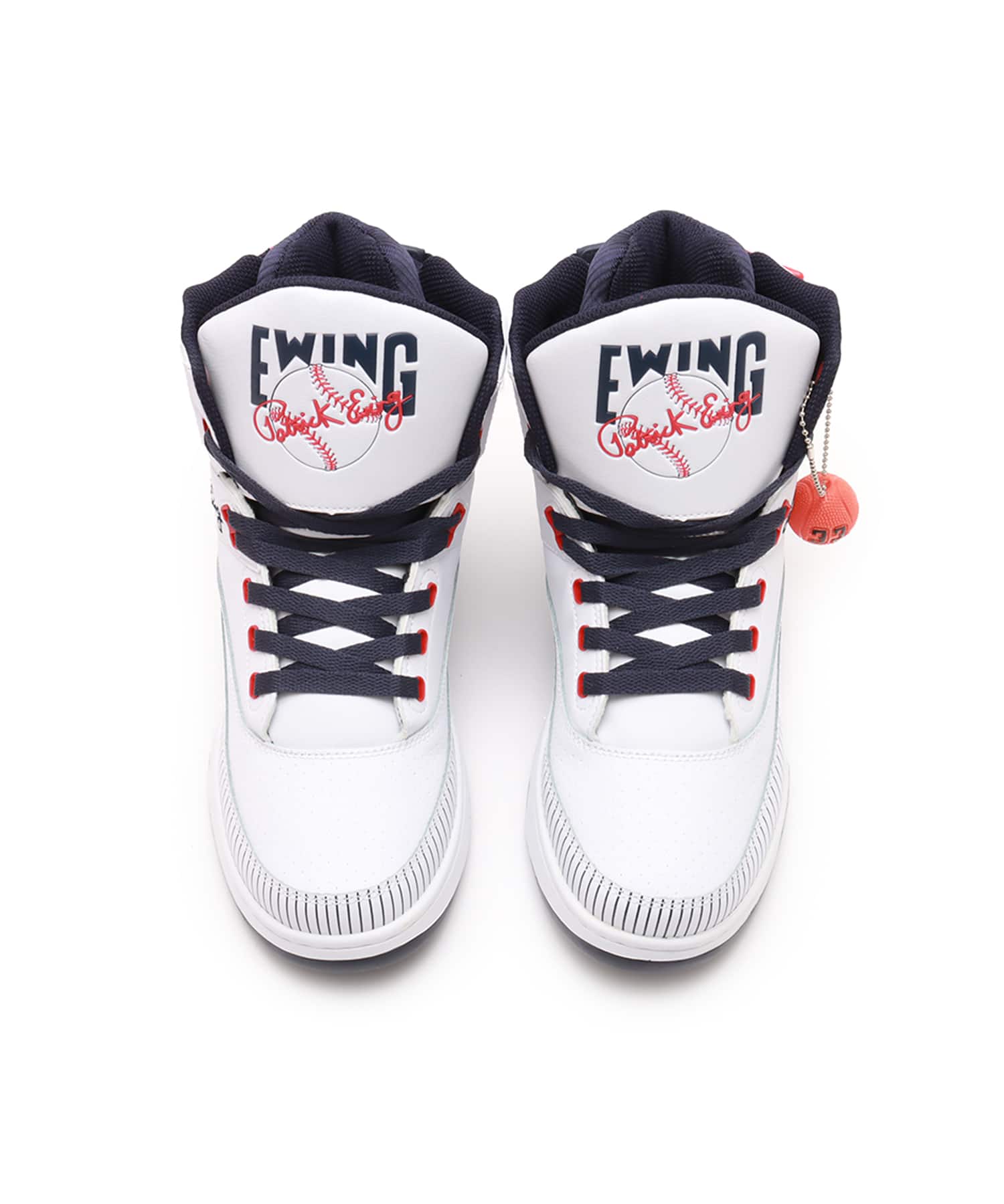 EWING 33 HI x Bronx White/Navy/Redの画像