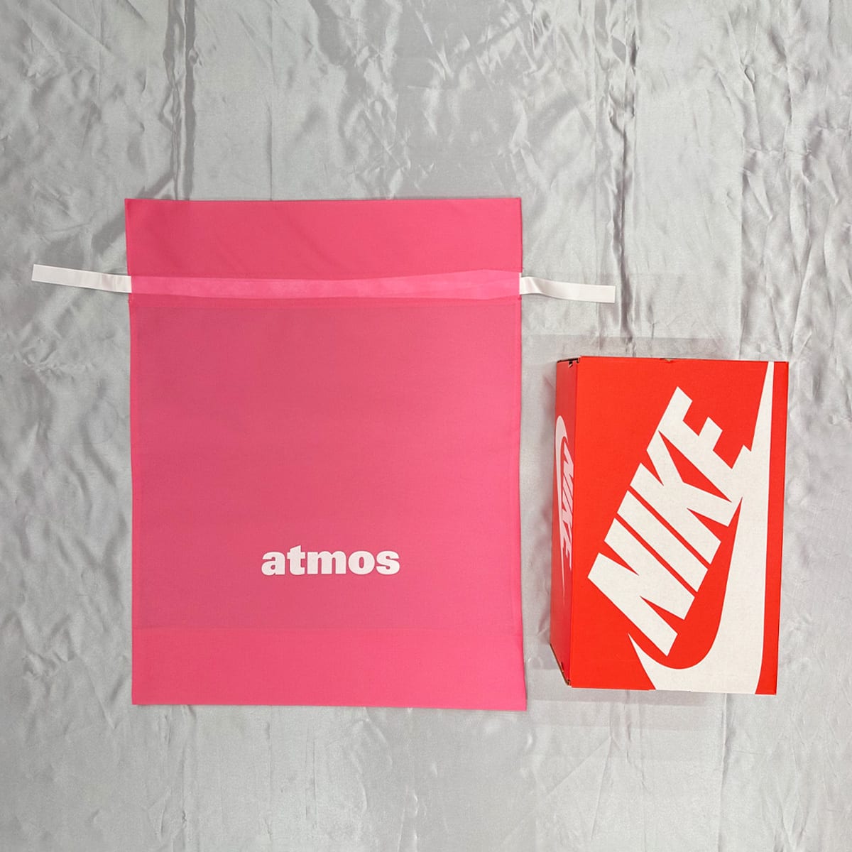 ATMOS PINK GIFT WRAPPING BAG NEW L ピンク 21FA-Iの画像
