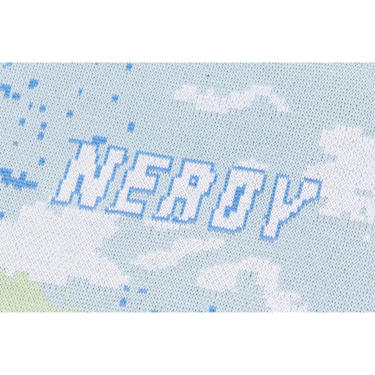 NERDY Mountain Crewneck Sweater GREEN 21HO-Iの画像