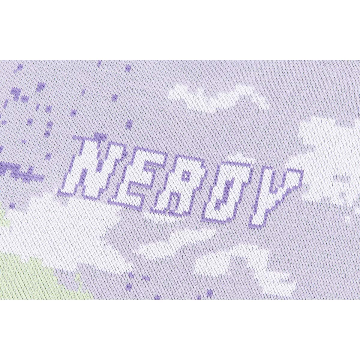 NERDY Mountain Crewneck Sweater PURPLE 21HO-Iの画像