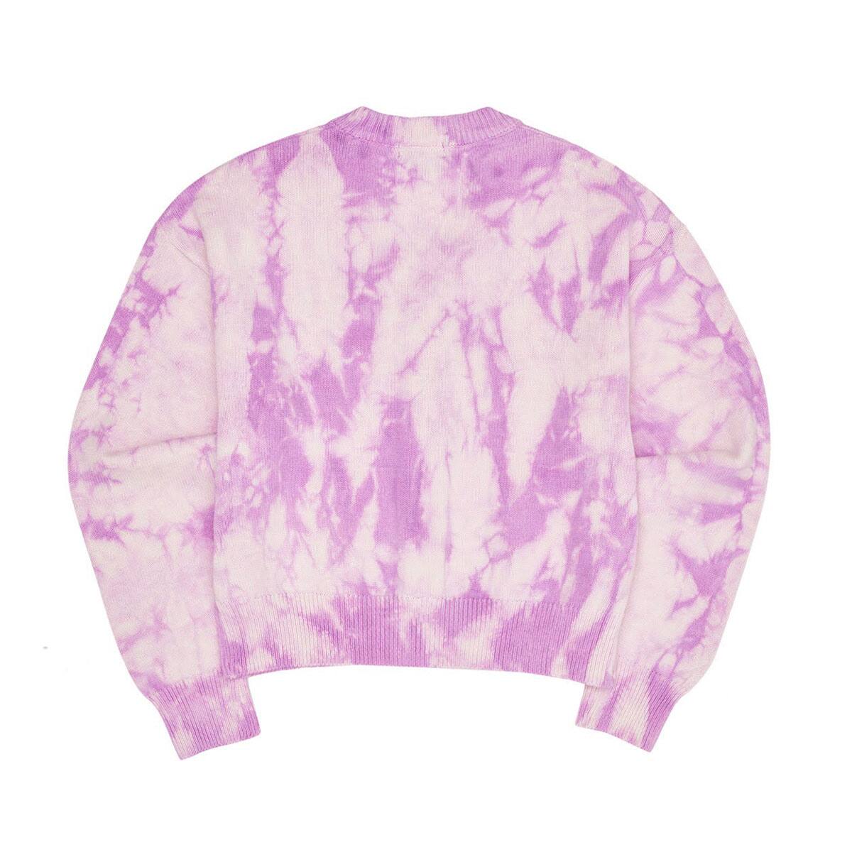 NERDY Tie-Dyeing Cropped Cardigan LIGHT PURPLE 22SU-I