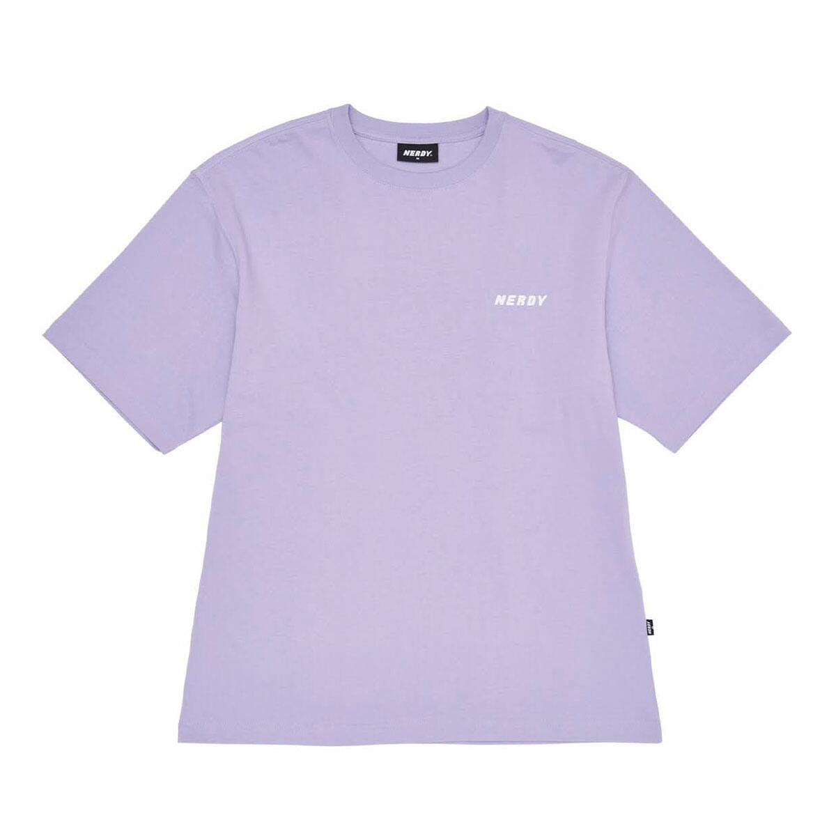 NERDY Essential 1/2 Sleeve T-shirt LIGHT PURPLE 22SU-Iの画像