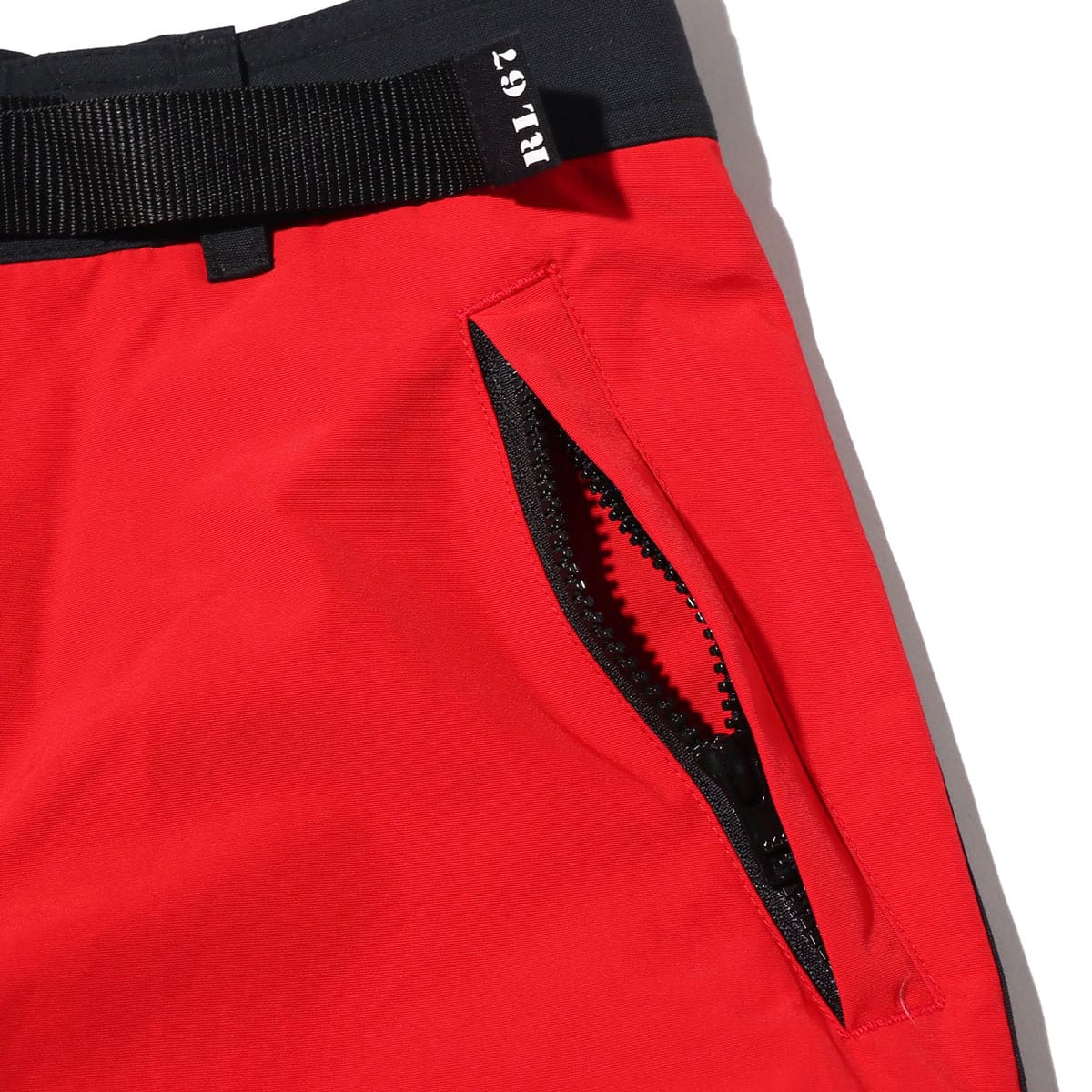 POLO RALPH LAUREN APOLLO PNT-FLAT-PANT RED MULTI 18HO-Iの画像