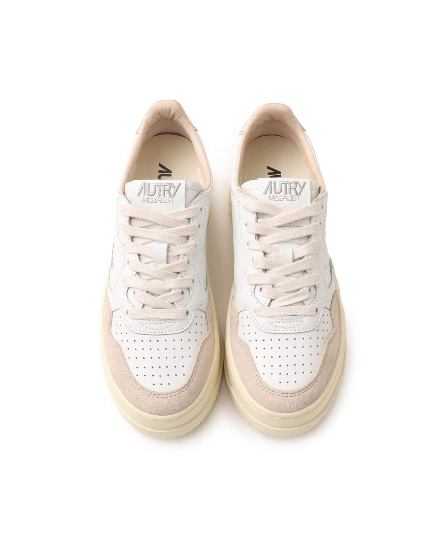 AUTRY PLATFORM LOW WOM PINKの画像