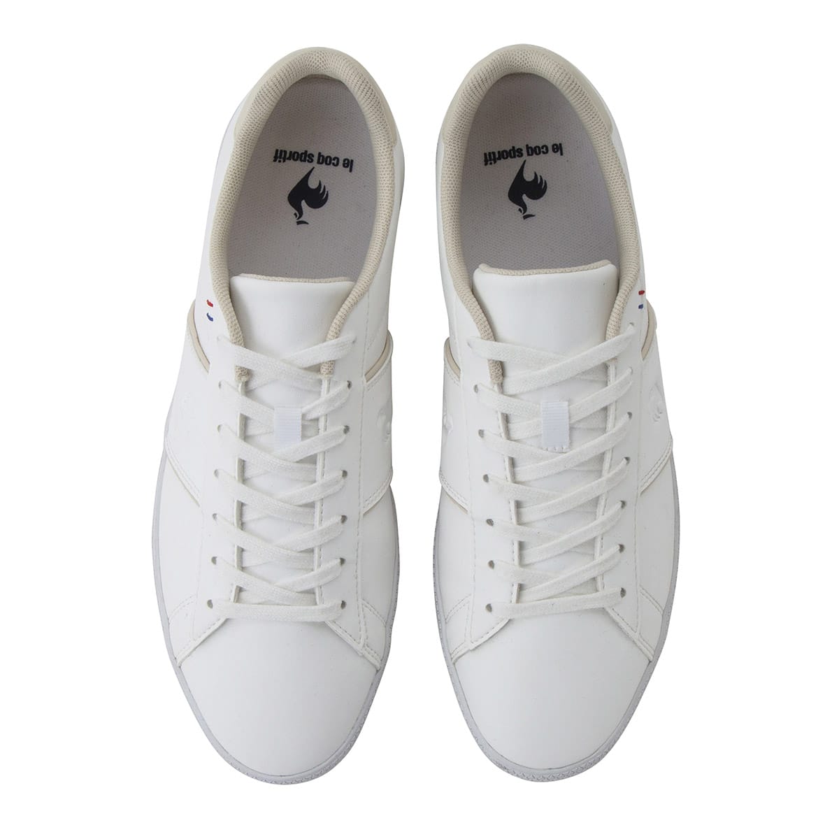 le coq sportif LE CHATEAU ホワイト/アーモンド 22FW-Iの画像