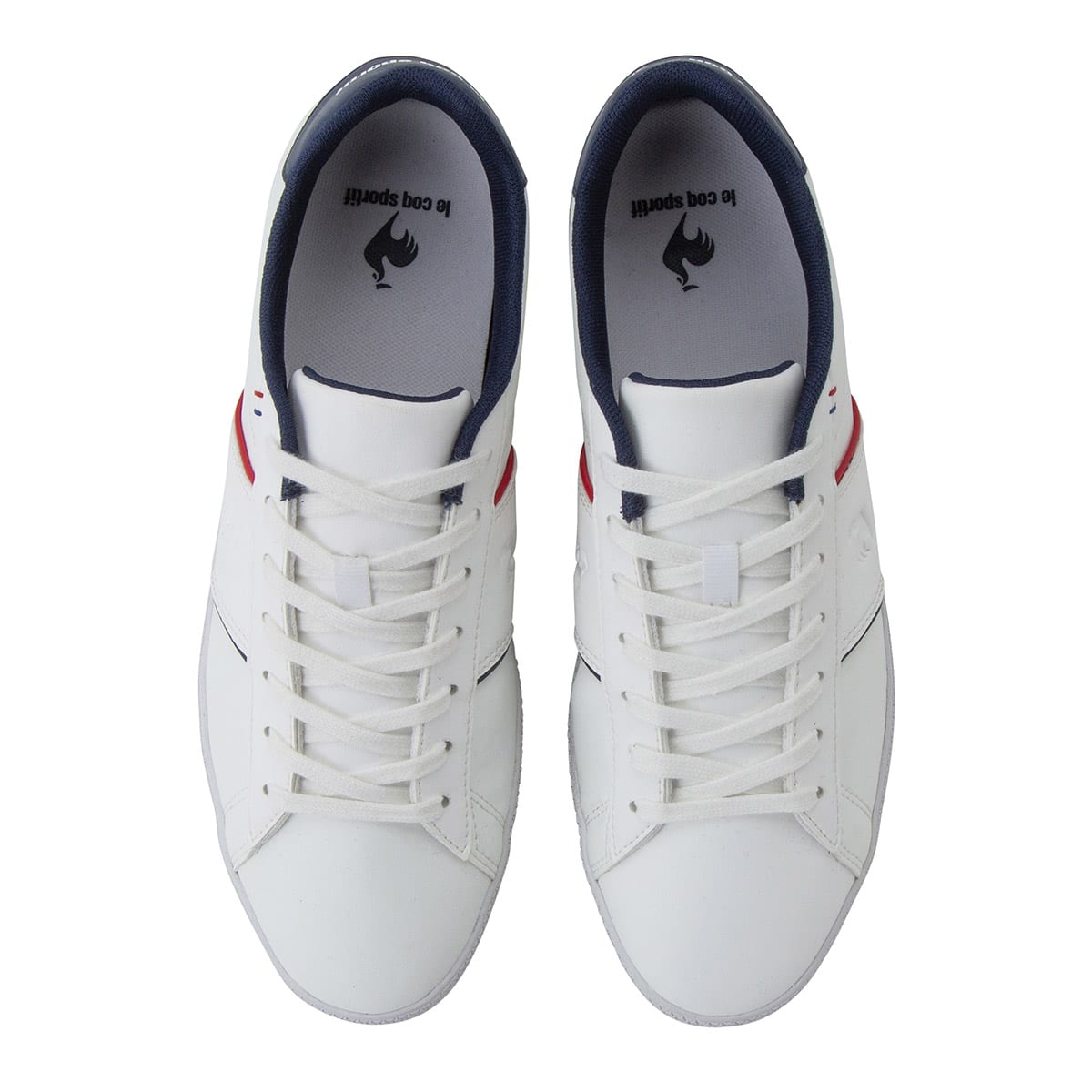 le coq sportif LE CHATEAU ホワイト/ネイビー 22FW-Iの画像