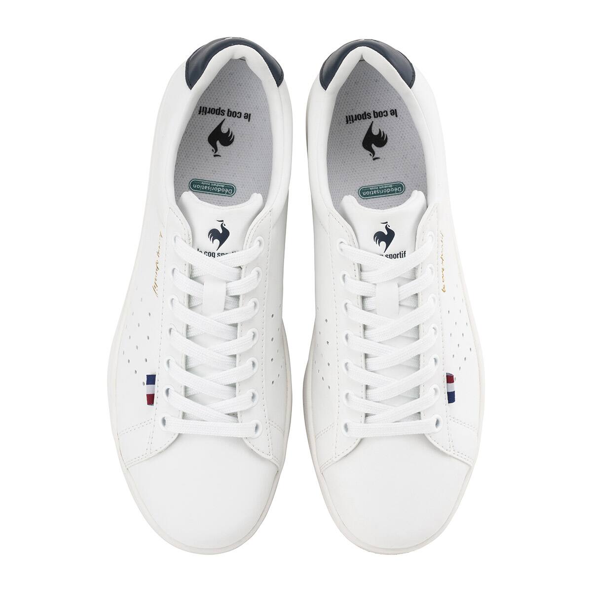le coq sportif LA ROLAND SL ホワイト/ネイビーの画像