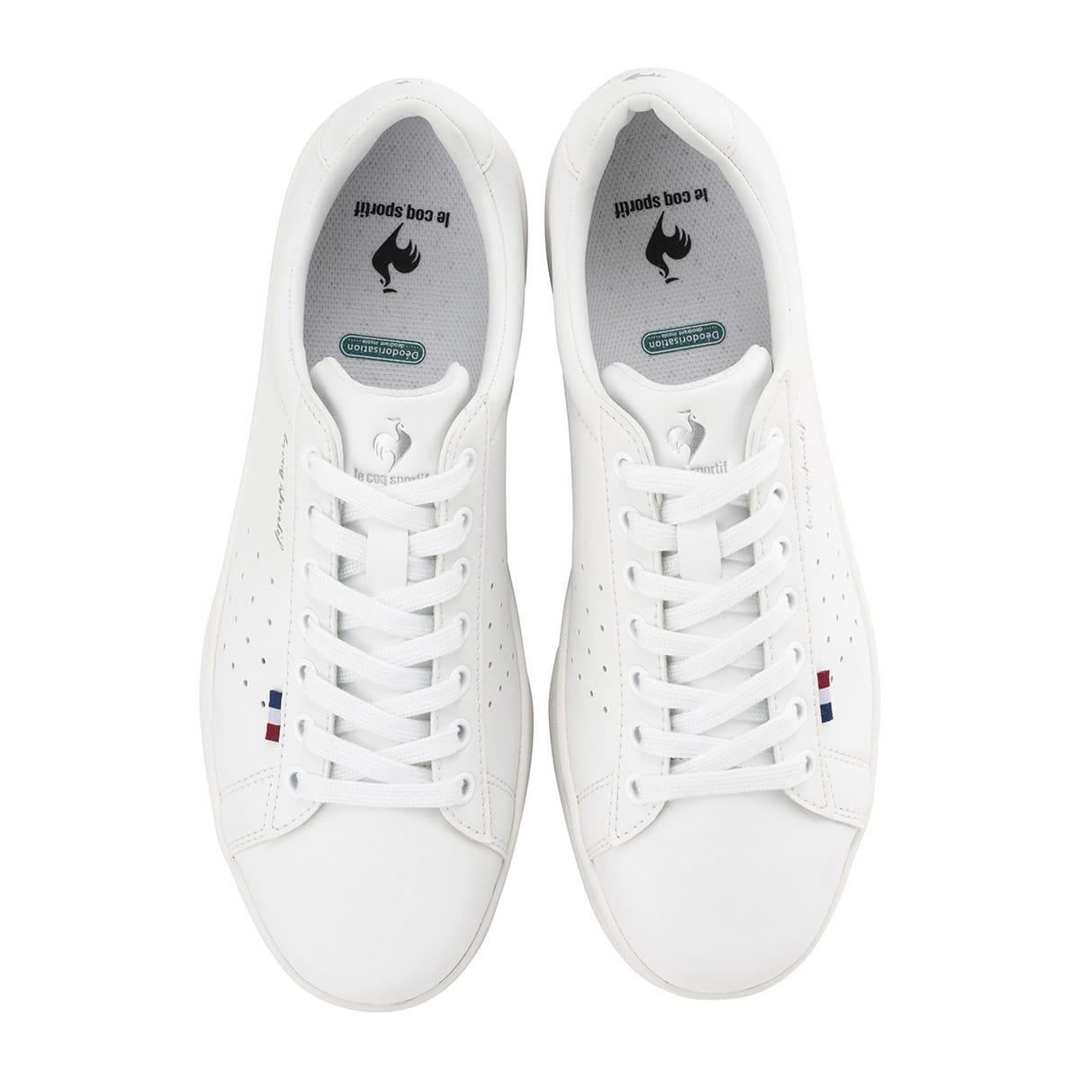 le coq sportif LA ROLAND SL ホワイト/シルバーの画像