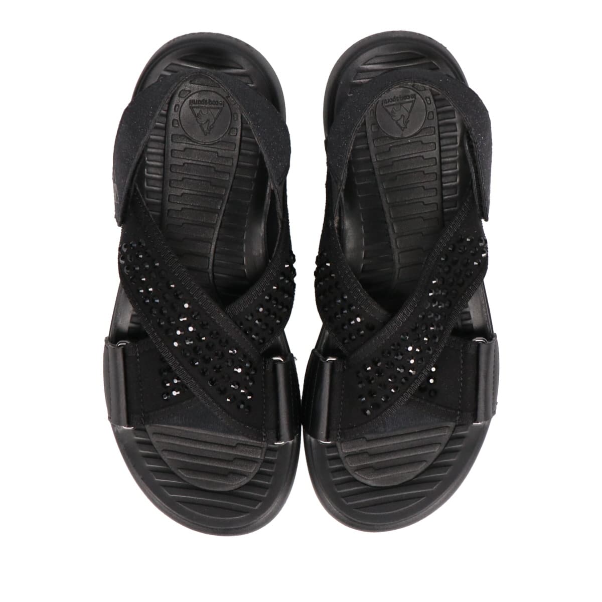 le coq sportif LA JUAN XB LUX ブラックグリッター 21SS-Iの画像