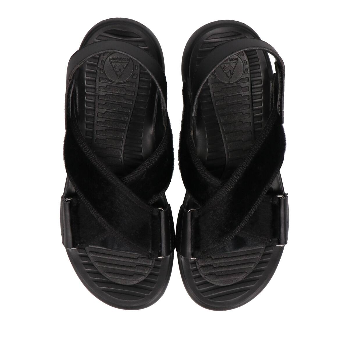 le coq sportif LA JUAN XB LUX ブラックヘア 21SS-Iの画像