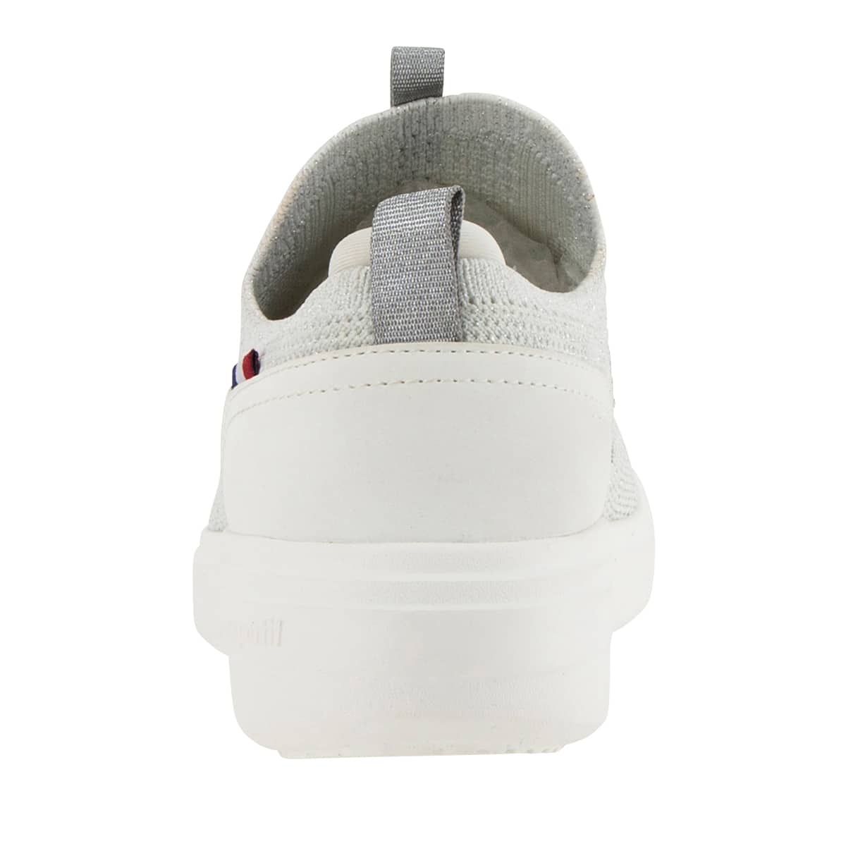 le coq sportif LA RHONE FK WHITE/SILEVER LAME 22SS-Iの画像