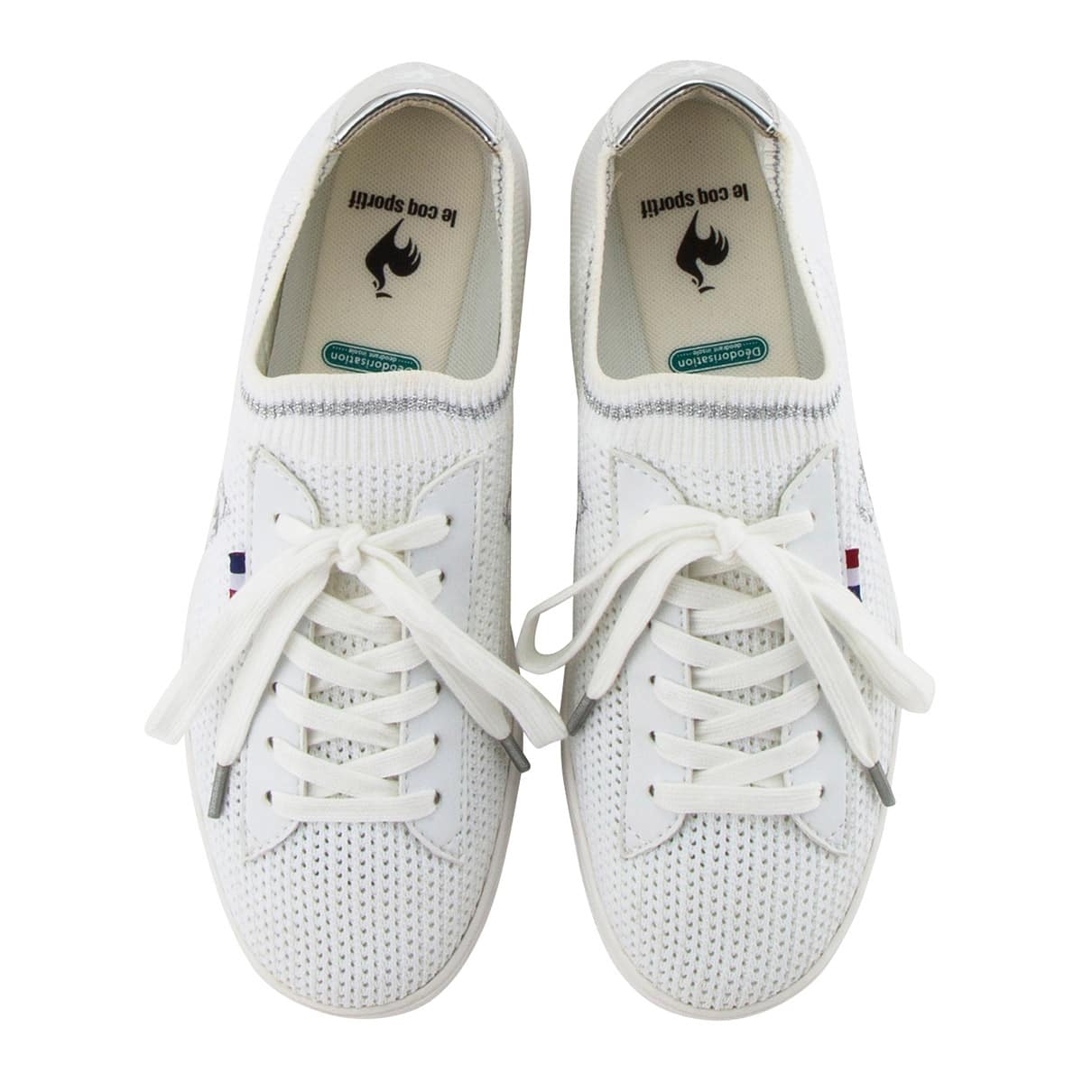 le coq sportif TELUNA BOUND FK W ホワイト/シルバー 22SS-Iの画像