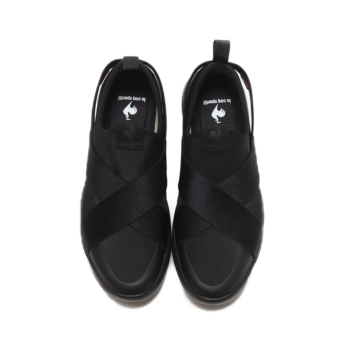 le coq sportif LA RHONE DBSP ブラック / ブラック 24SS-Iの画像