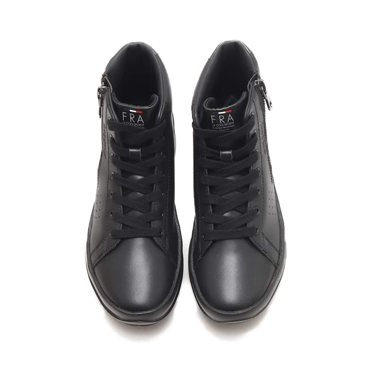 Le coq sportif black sales leather