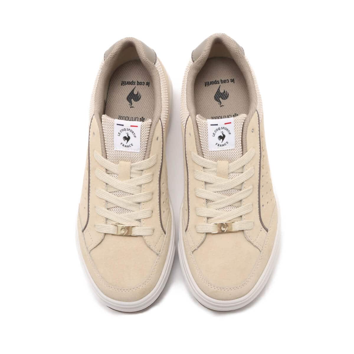le coq sportif LA ROLAND PF ベージュの画像