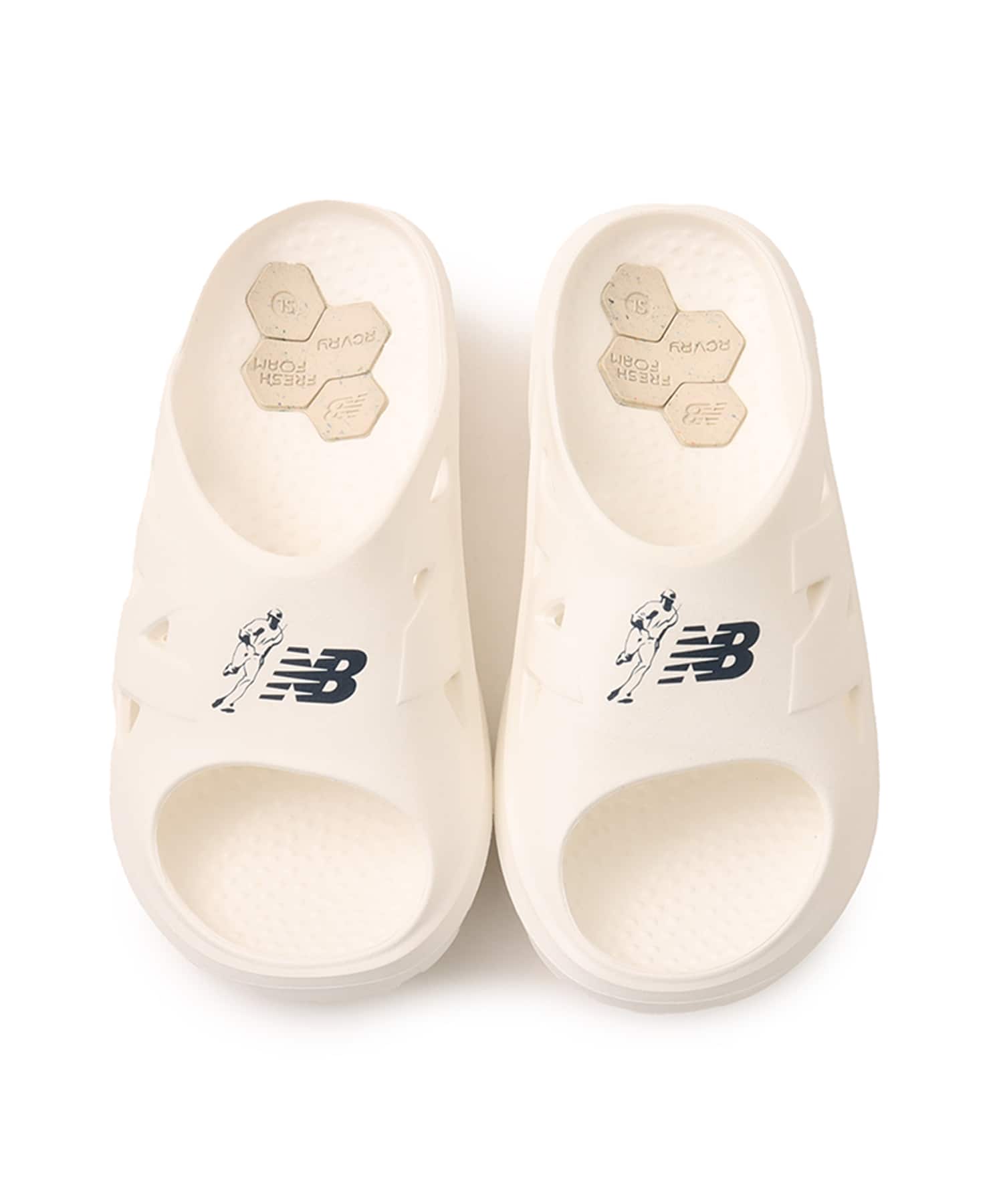 New Balance SHOHEI X NB RCVRY SLIDE WHITEの画像