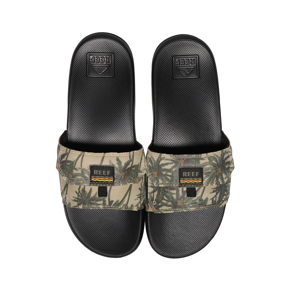 REEF REEF STASH SLIDE TAN PALM 21SU-Iの画像